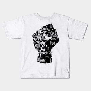 George Floyd Fist Kids T-Shirt